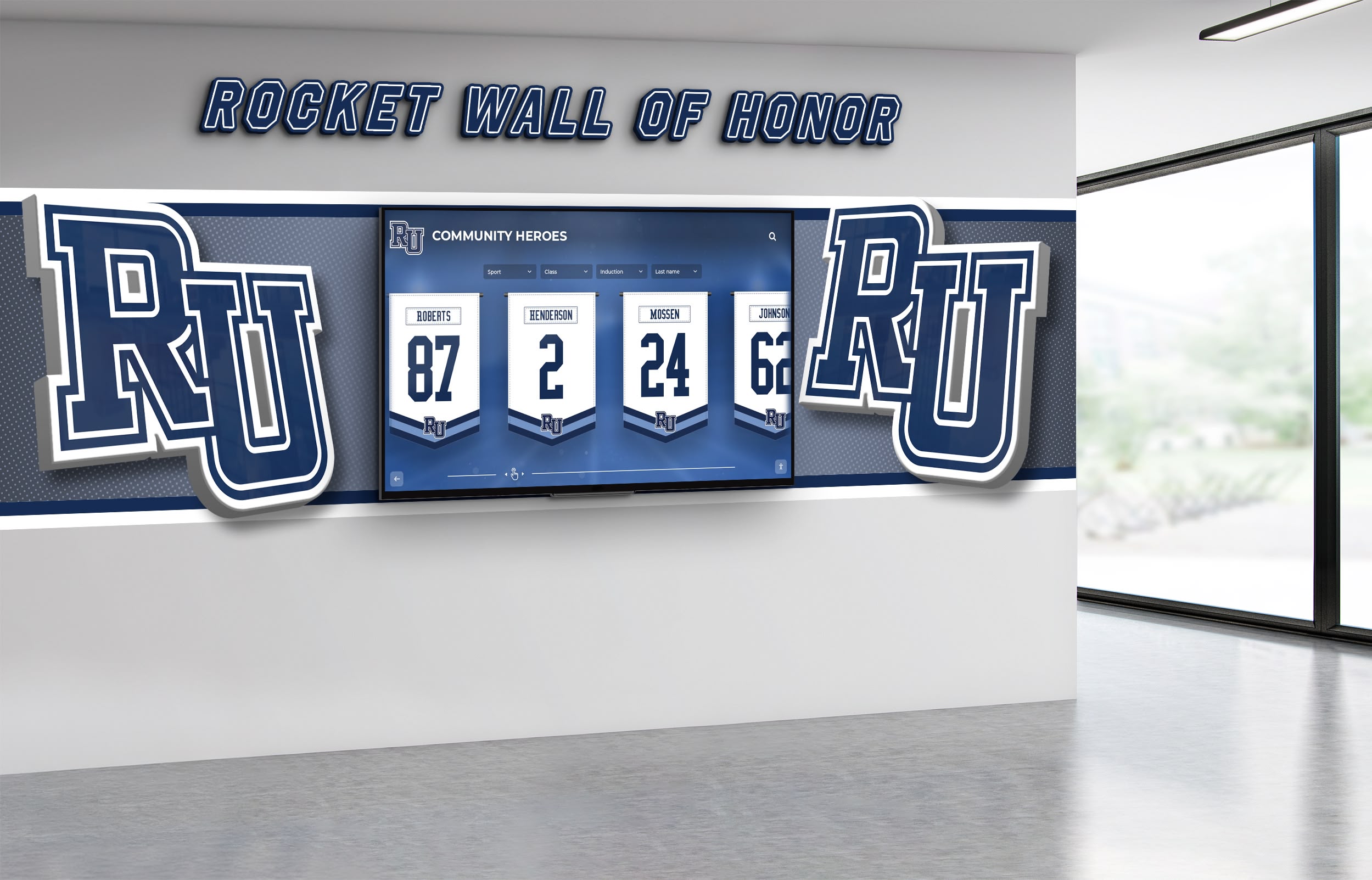 Allstar Achievement Touchscreen: Modern Recognition Displays for Every Student Success