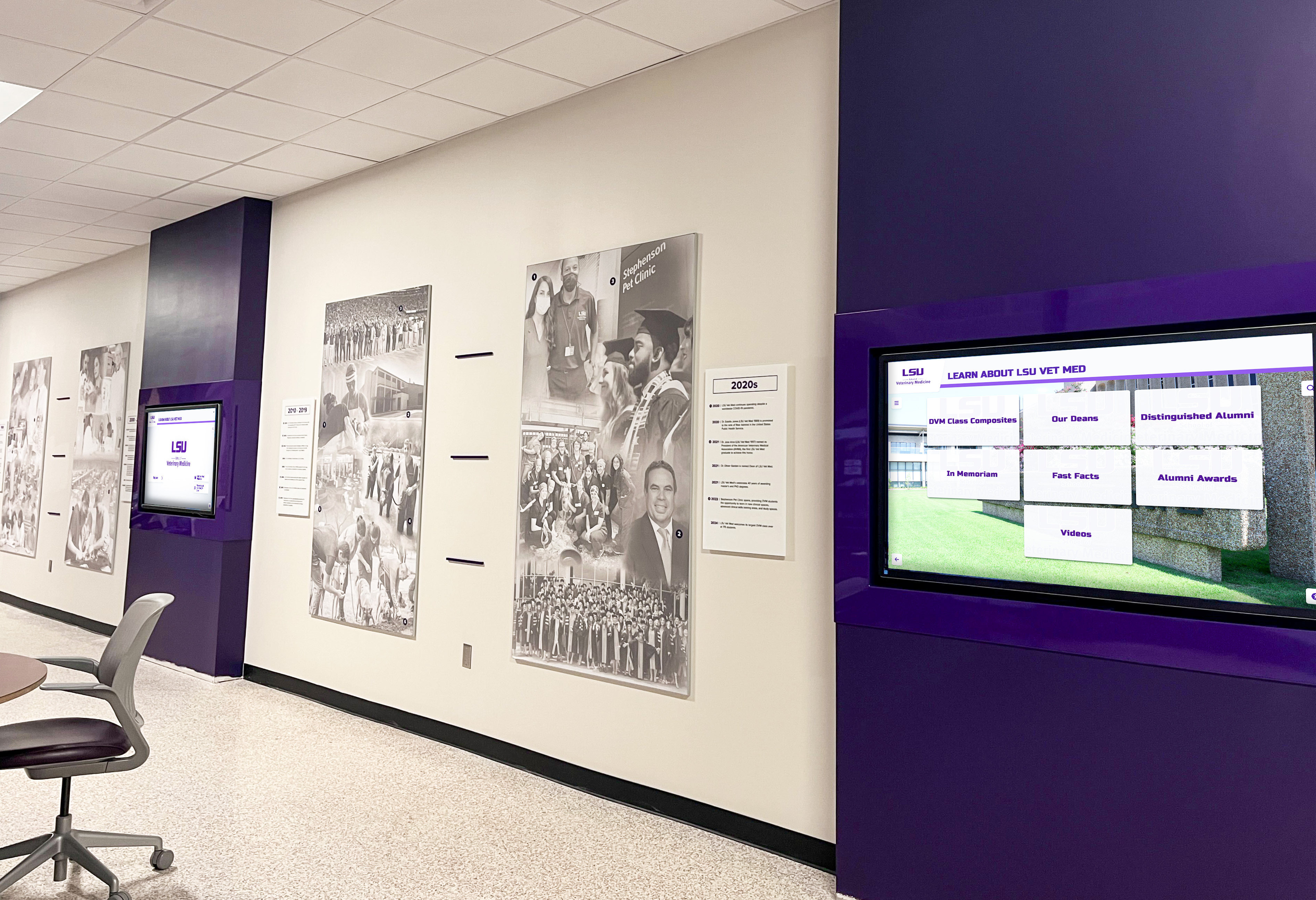 Modern digital hall of fame celebrating innovation and transformational achievement
